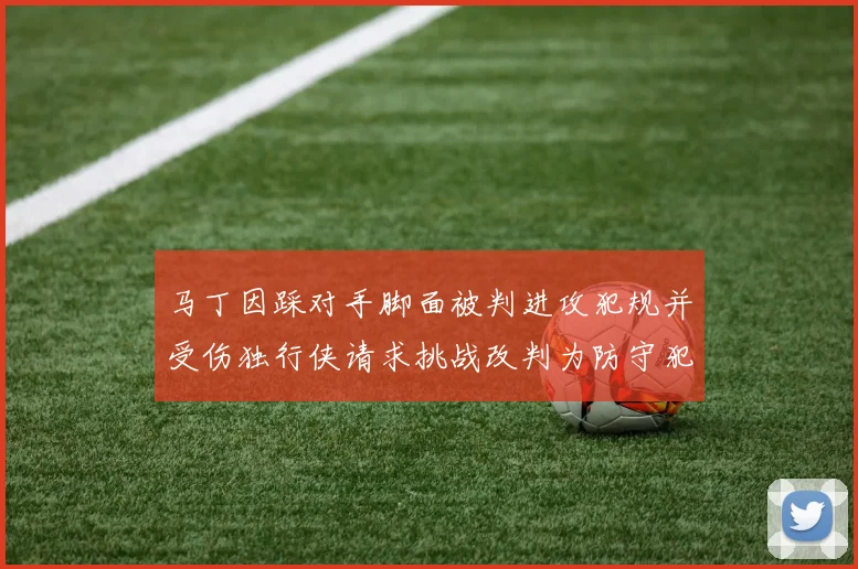 马丁因踩对手脚面被判进攻犯规并受伤独行侠请求挑战改判为防守犯规